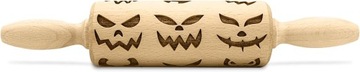 OBROTOWY WAŁEK DO CIASTA ZE WZORKIEM WAŁKI HALLOWEEN 24CM