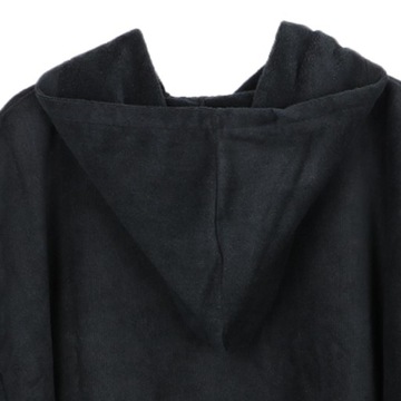 Капюшон для серфинга из микрофибры для пляжной ванны одного размера, черный