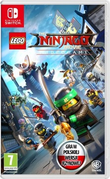 LEGO NINJAGO The Videogame DUBBING PL - Switch - Nowa gra w pudełku