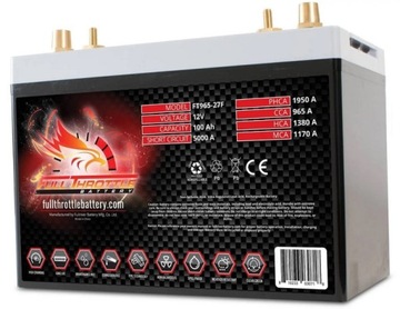 Akumulator Optima 66Ah 1025A YELLOW TOP AGM YTR5.0 FT965-27F 100Ah