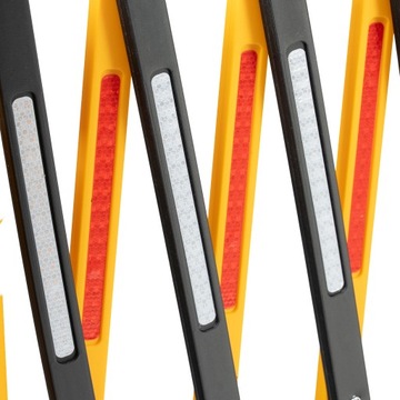 Барьерная барьерная ножничная дорога Гармоника складные отражатели 255см