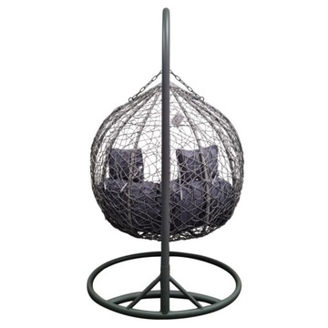 ПОДВЕСНОЙ СТУЛ BAHAMA GARDEN COCOON BAHAMA GREY XXL + КРЫШКА