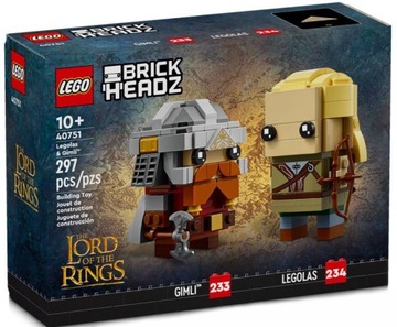 LEGO BrickHeadz - Legolas i Gimli 40751