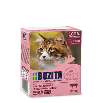 BOZITA Cat Siekana Wołowina W Galaretce 370g