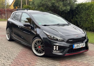 Kia Ceed II GT 5d 1.6 T-GDI 204KM 2017 Kia Ceed GT 1.6 204KM Climatronic NAVI Kamera PANO Bezwypadkowy SERWIS, zdjęcie 38