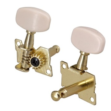 6 шт. гитара 3L 3R, кнопка с открытой струной, колки, колки для ключей, белый колышек