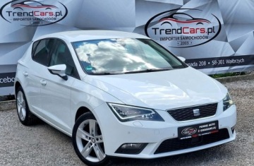 Seat Leon III ST 1.4 TSI 125KM 2014 Seat Leon 1.4 125 KM Navi bezwypadkowy serwisowany OPLACONY 1.4 Benzyna