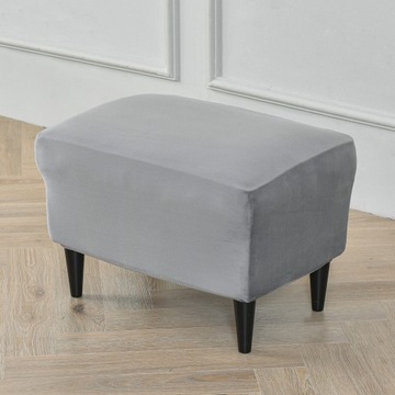 Велюровый чехол для комплекта кресла и подставки для ног