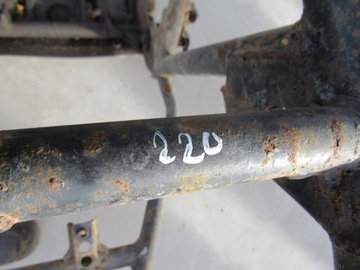 Рама Kymco MXU 500, 12 лет.