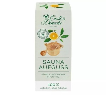 CROLL&DENECKE OLEJEK DO SAUNY ORANGE 100 % NATURA