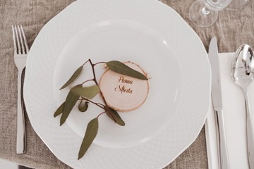 Plastry drewna, krążki drewniane 7-8 cm szlifowane