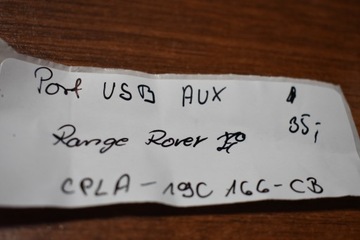 IDEÁLNÍ PORT USB AUX ZAPALOVAČ RANGE ROVER 1