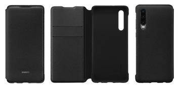 ОРИГИНАЛЬНЫЙ ЧЕХОЛ-БУМАЖНИК ДЛЯ HUAWEI P30, ЧЕРНЫЙ