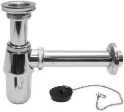 Syfon umywalki butelkowy chrom TYCNER T707