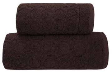 Ręcznik Pepe 70x140 Brązowy Brąz Greno
