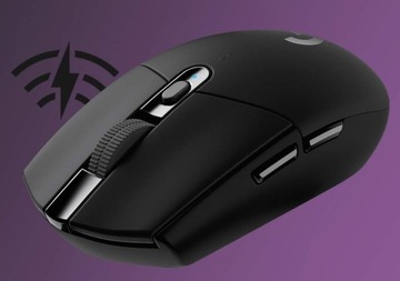 MYSZKA BEZPRZEWODOWA LOGITECH G305 LIGHTSPEED HERO 12000DPI GAMINGOWA