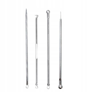 4 шт. игла для удаления прыщей, черных точек