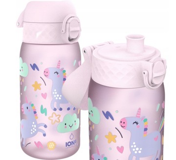Bidon Butelka dla dzieci Unicorns 400 ml - Idealny do picia w szkole