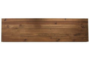 Parapet gotowy lite drewno AKACJA TERMO 153 x 33 x 3,8 cm