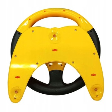 Руль второго пилота для автомобиля - Желтый