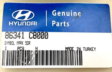 HYUNDAI I20 2012 - ZNAKY ZNAK LOGO NOVÉ OE
