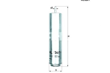 FILTR PALIWA KNECHT 13328511052 13328572518 857252