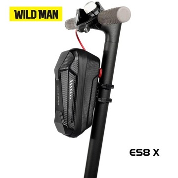WILD MAN-Universal Folding Quick Release Bicycle Bag, EVA Hard Shell,