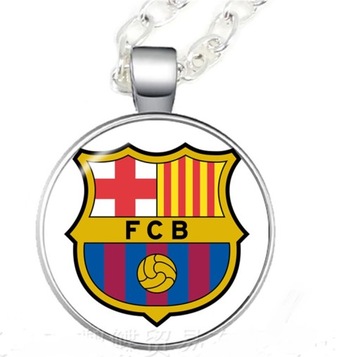 FC Barcelona - wisiorek, łańcuszek, naszyjnik