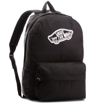 Школьный рюкзак VANS Realm черный VN0A3UI6BLK для школьного скейтборда черный