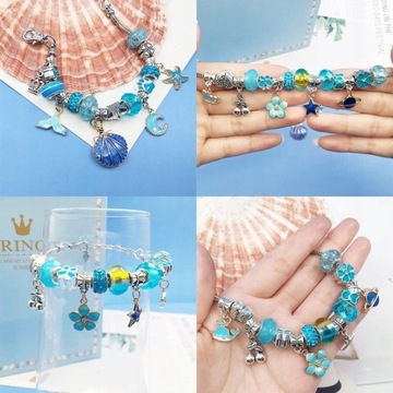 Набор бусин для изготовления браслетов, ожерелий, ювелирных изделий