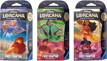 Disney Lorcana TCG Starter Deck Set – The First Chapter - Zestaw startowy