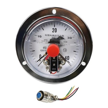 Manometr wspomagany elektrycznym ciśnieniem kontaktowym Ciśnienie -0,1-2,4 mpa