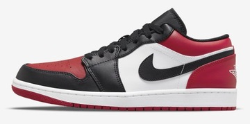 NIKE AIR JORDAN 1 LOW BRED TOE 553558-612 R. 43