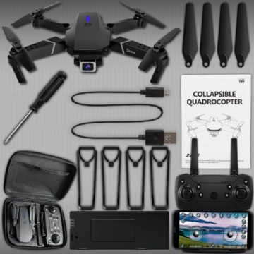 Дрон С КАМЕРОЙ HD PRO 350M 2 КАМЕРЫ ИГРУШКА ДЛЯ ДЕТЕЙ СКЛАДНАЯ + БЕСПЛАТНО