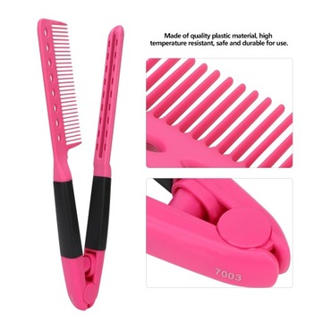 Пластиковая портативная расческа для выпрямления волос Curly FQ Tool