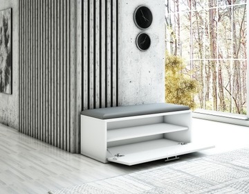 Галошница с сиденьем и полкой, В СБОРЕ, 9 цветов