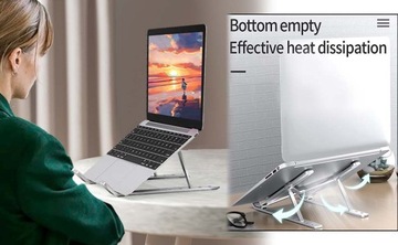 STOJAK DO LAPTOPA PODSTAWA POD LAPTOPA CHŁODNICA SKŁADANY PODNOŚNIK