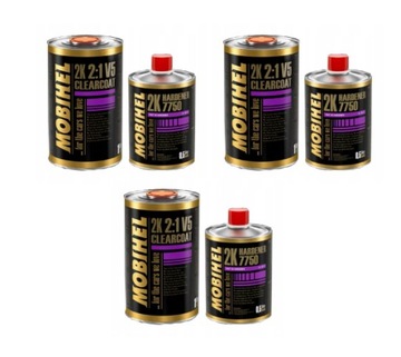 Helios Mobihel V5 Lakier Bezbarwny 1500ml 2:1 Fast