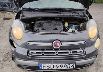 Fiat 500L Hatchback 5d Seria 5 0.9 TwinAir 105KM 2018 Fiat 500L 2018r, Benzyna. Lekko przetarty prawy bok. Jezdzi. Benzyna 105KM, zdjęcie 4