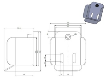 КОМПЛЕКТ ТЕЛЕЖЕК ДЛЯ ОТКАТНЫХ ВОРОТ 80x80x5 6 РОЛИКОВ СТАЛЬНЫЕ РОЛИКЫ
