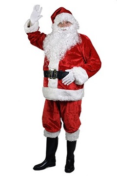 ПРОФЕССИОНАЛЬНЫЙ КОСТЮМ САНТА КЛАУСА 21 EL L/XL