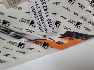 DERBI SENDA SM X-TREME 21r RIGHT Tail Cover Wrap 2H003565