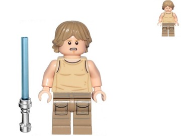 LEGO Star Wars - Luke Skywalker (Dagobah) + miecz ! 75330 sw1199