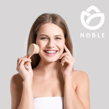NOBLE Сухая массажная щетка для лица, укрепляющая морщины