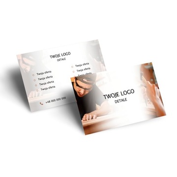 Для плотника: Визитки 1000 шт Фольга Матовая Стандартная ТОЛСТАЯ, 350г + Шаблон.