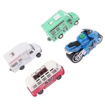 Skala 1:50 Mini pojazd wycofać motocykl