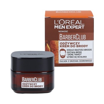 L'OREAL PARIS MEN EXPERT BARBER CLUB Odżywczy krem do brody 50ml