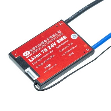 BMS 7S 40A Литий-ионный модуль, балансир, PCM, клемма печатной платы.