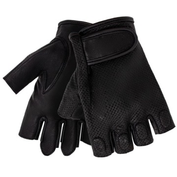 REKAWICE MOTOCYKLOWE SKÓRZANE WIND ROUTE L CHOPPER CRUISER BEZ PALCÓW