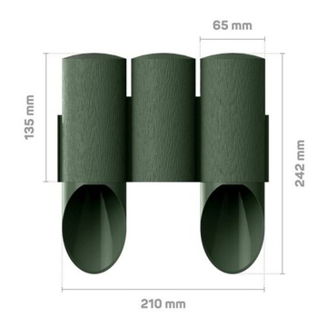 Частокол садовый Cellfast MAXI 34-012